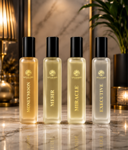 Levangrey Luxury Perfume Gift Set – Sports, Miracle, Mehr & Honey Moon (4 × 20ml)